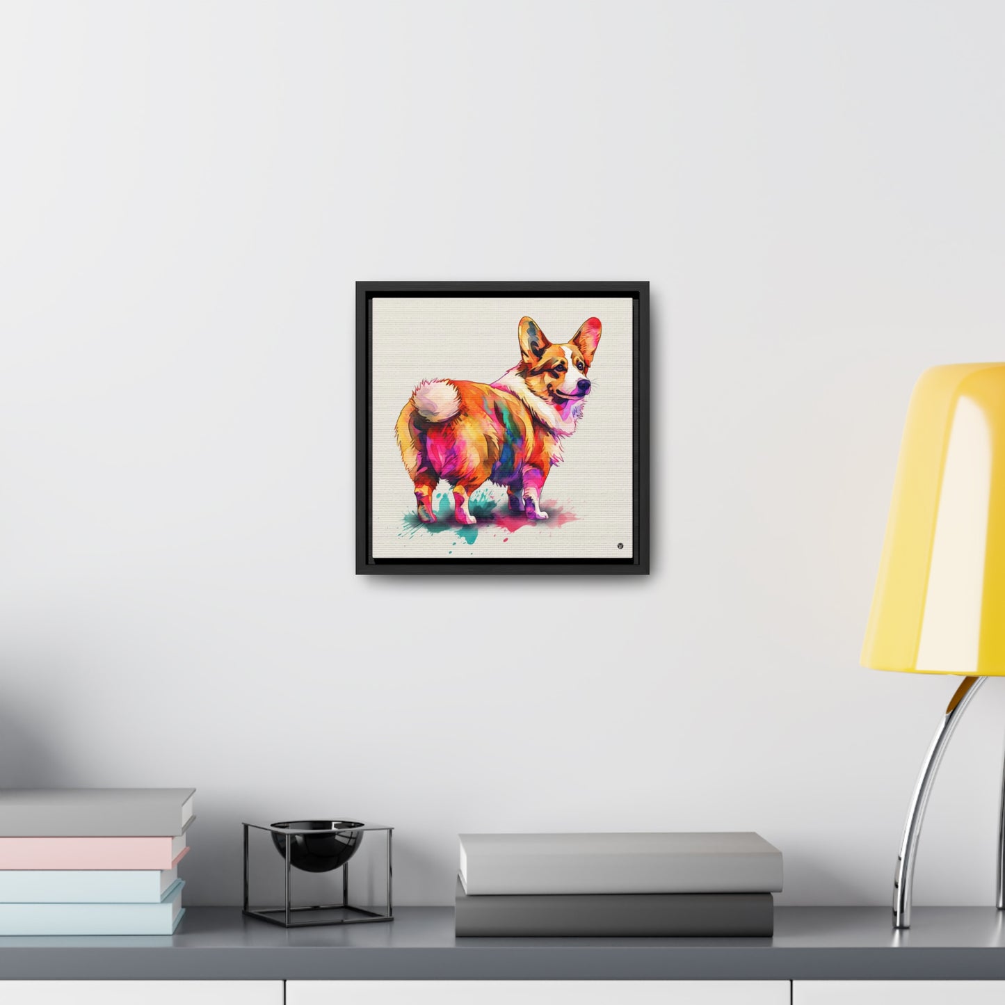 The Observer - Framed on Canvas