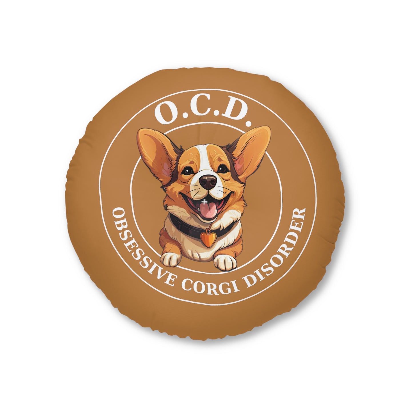O.C.D. Obsessive Corgi Disorder - Floor Pillow