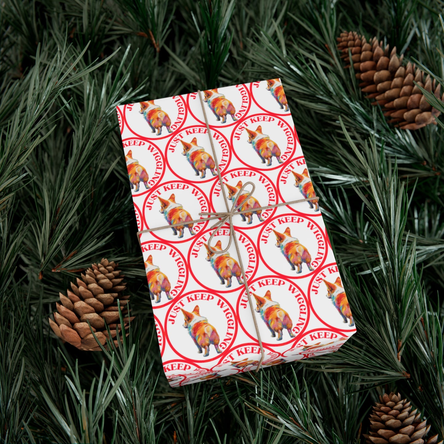 Just Keep Wiggling - Gift Wrapping Paper