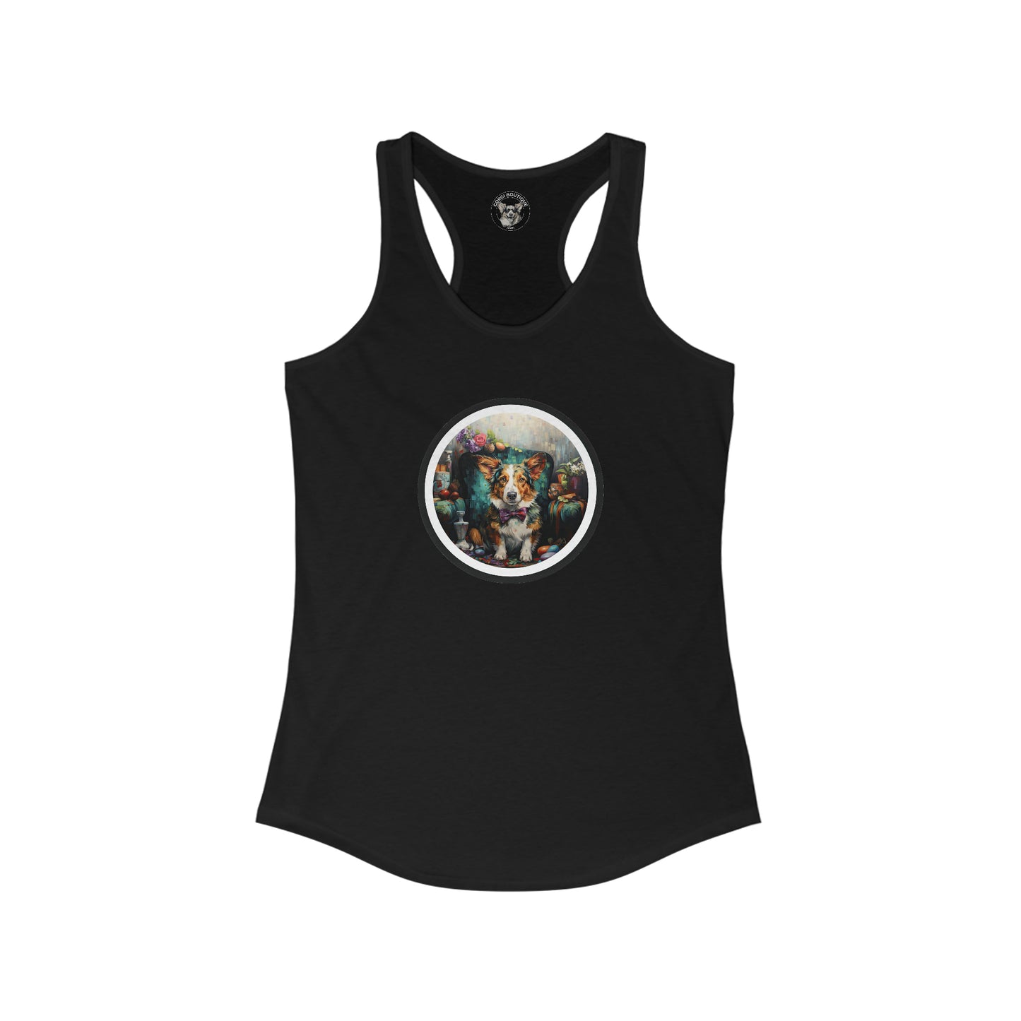 Formal Corgi - Racerback Tank