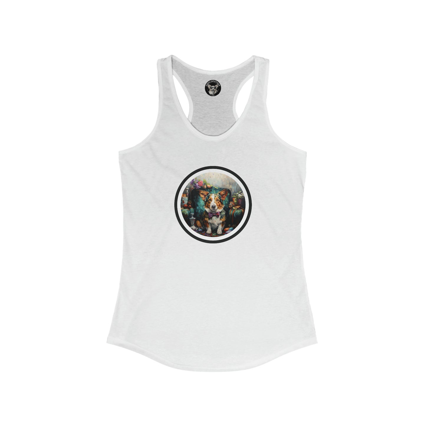 Formal Corgi - Racerback Tank