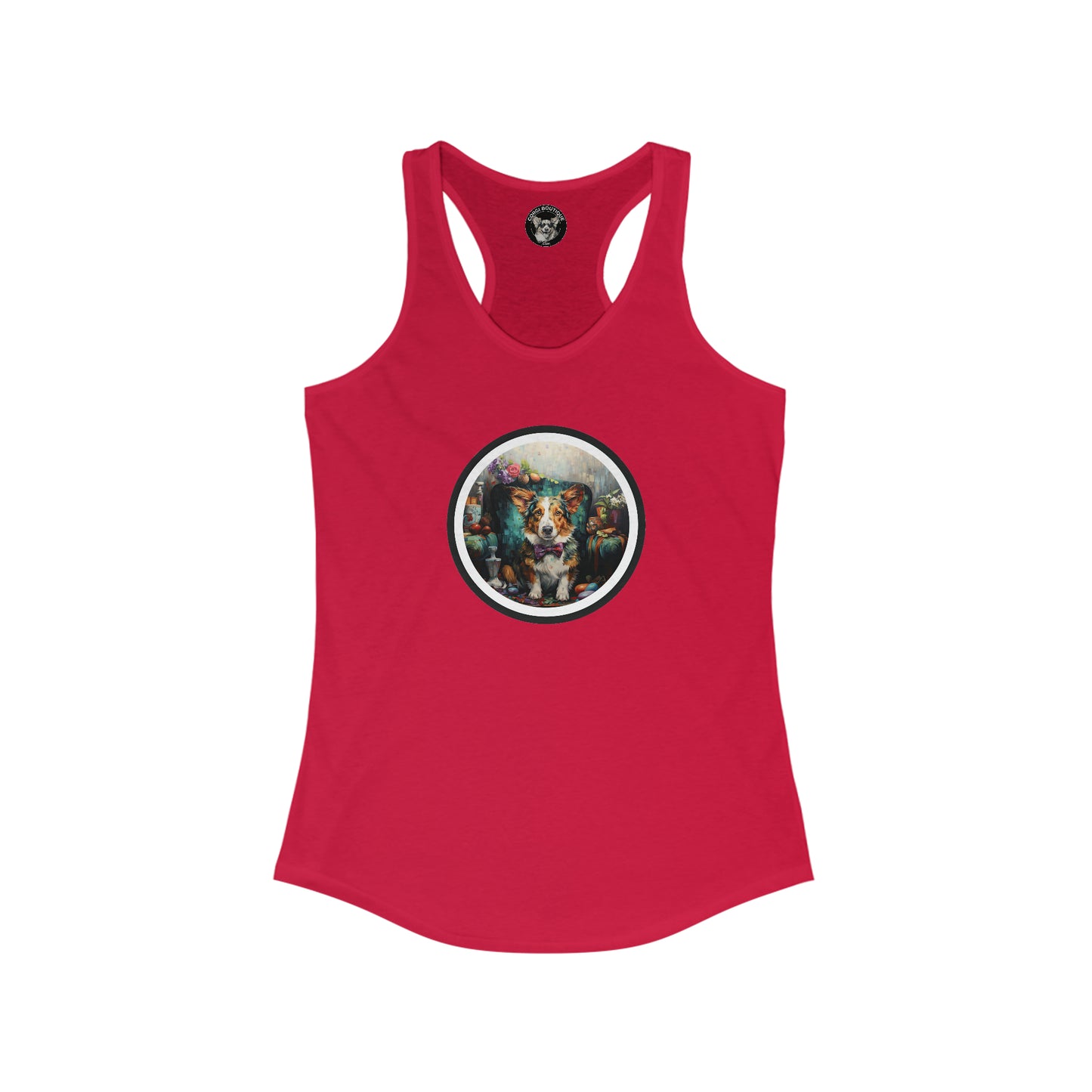 Formal Corgi - Racerback Tank