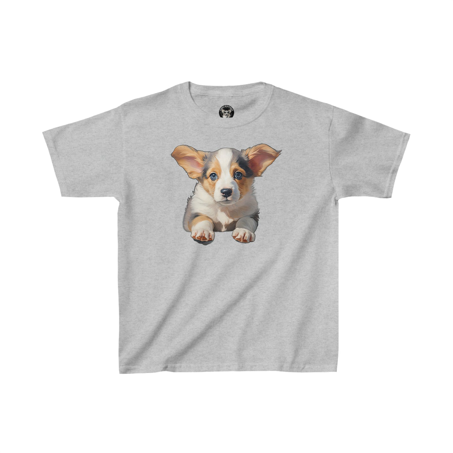 Puppy Portrait - Kids Heavy Cotton Tee