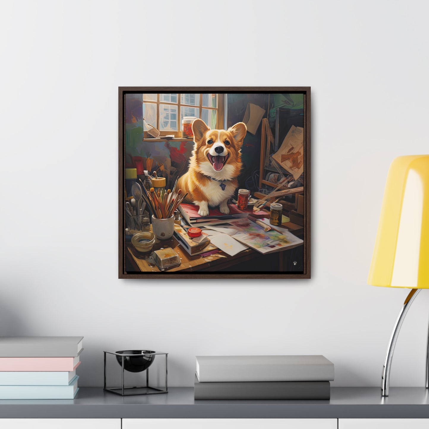 The Intern - Framed on Canvas