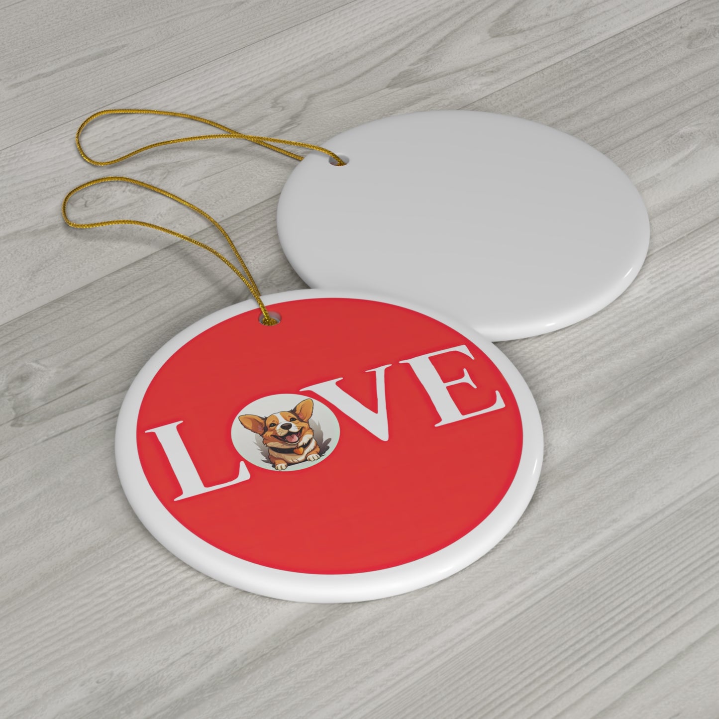 More Love - Ceramic Ornament