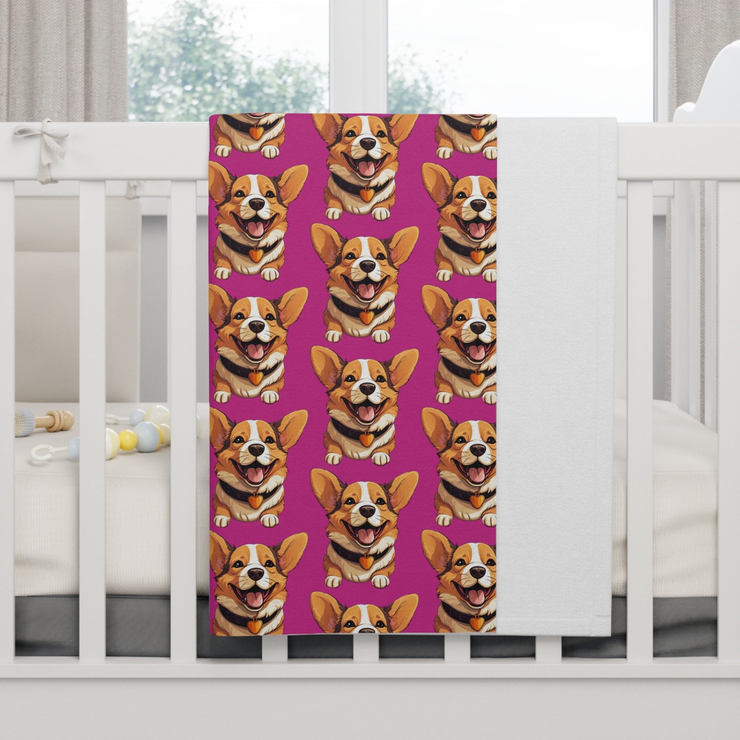 Puppy Love Mosaic - Baby Blanket