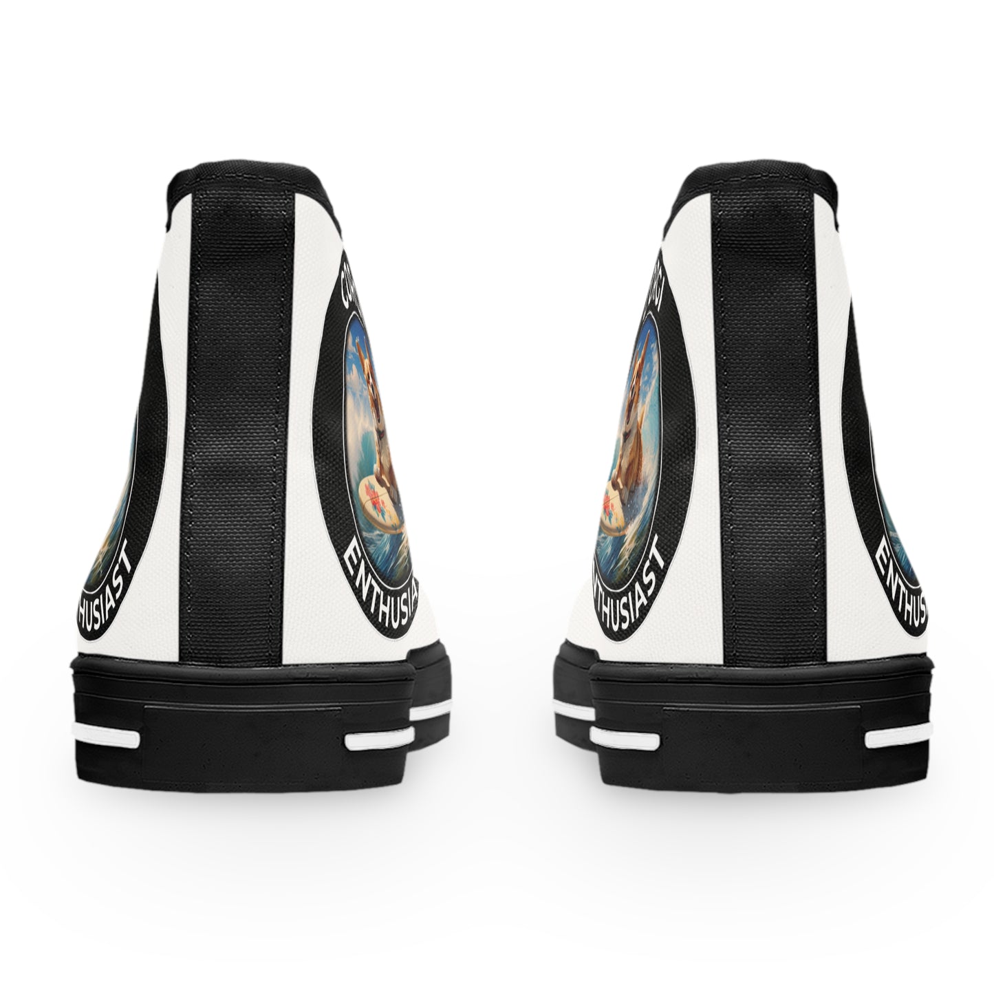 Corgi Enthusiast - Women's High Top Sneakers