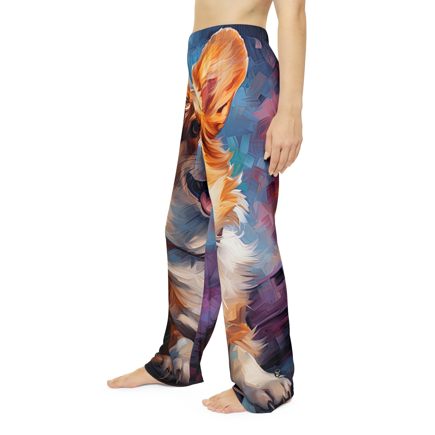 Corgi and Ben - Women's Pajama Pants