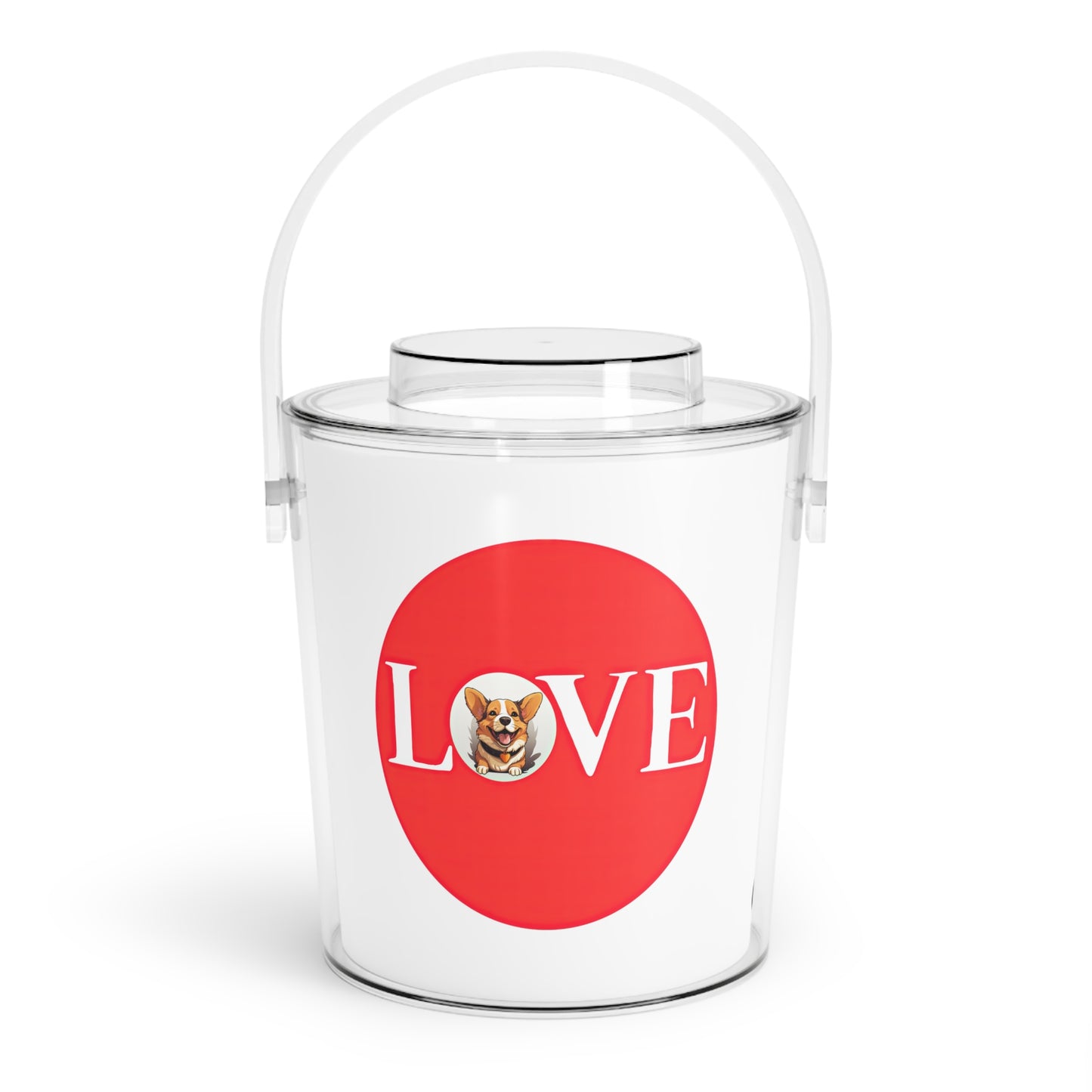 More Love - Ice Bucket with Tongs