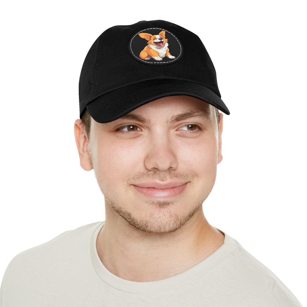 Jolly Jiggling Animated Corgi Baseball Cap
