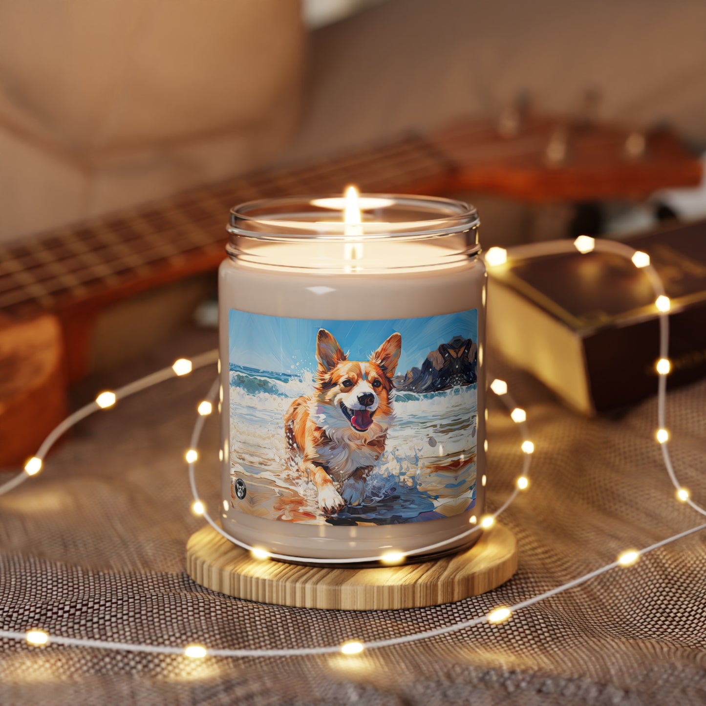 Coastal Corgi - Scented Soy Candle