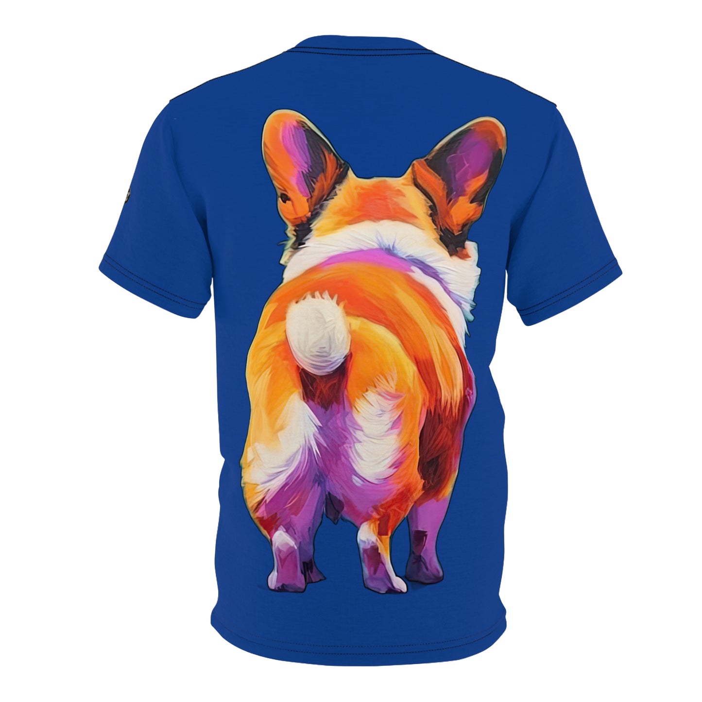 Corgi Butt T-Shirt in Blue