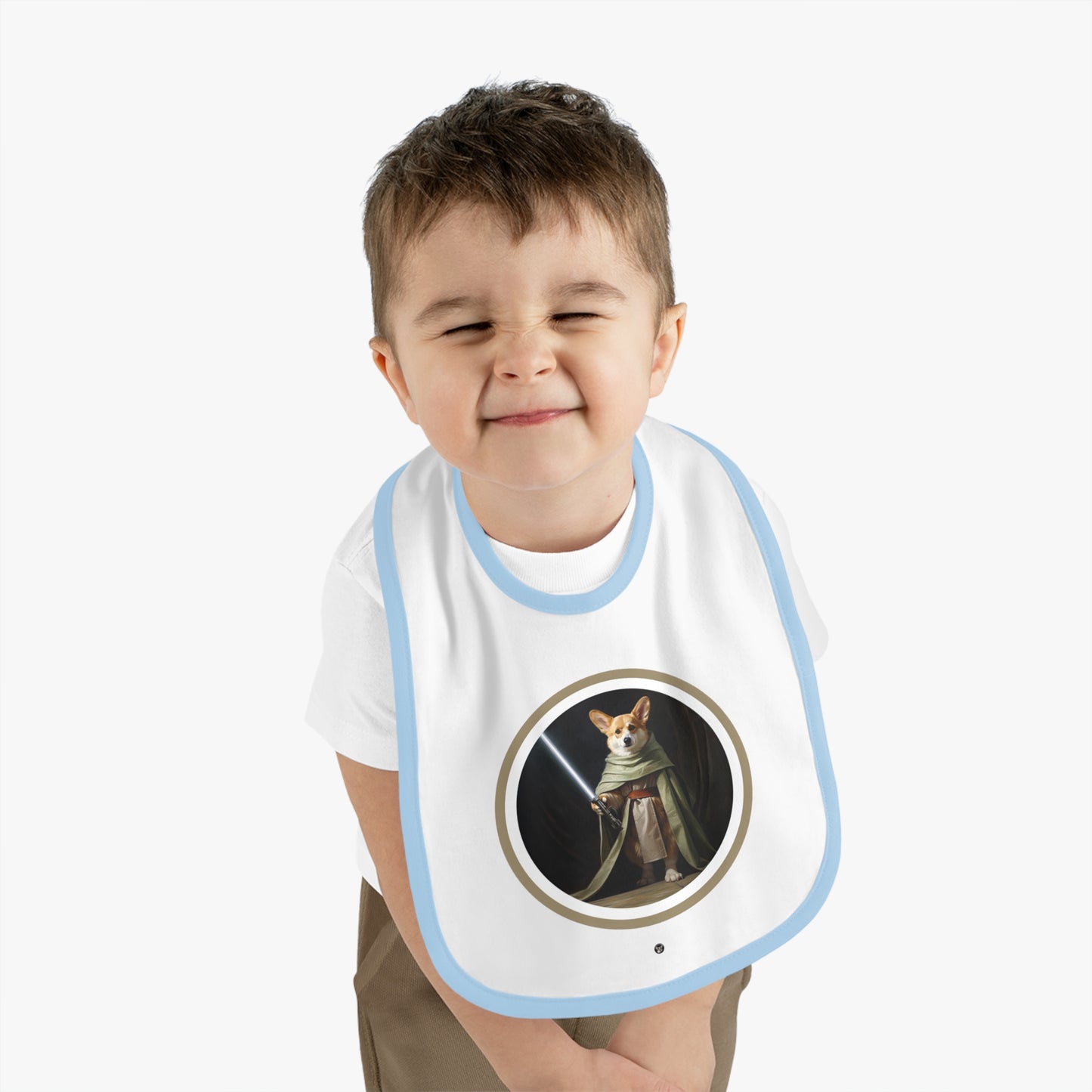 Jedi Corgi - Baby Bib