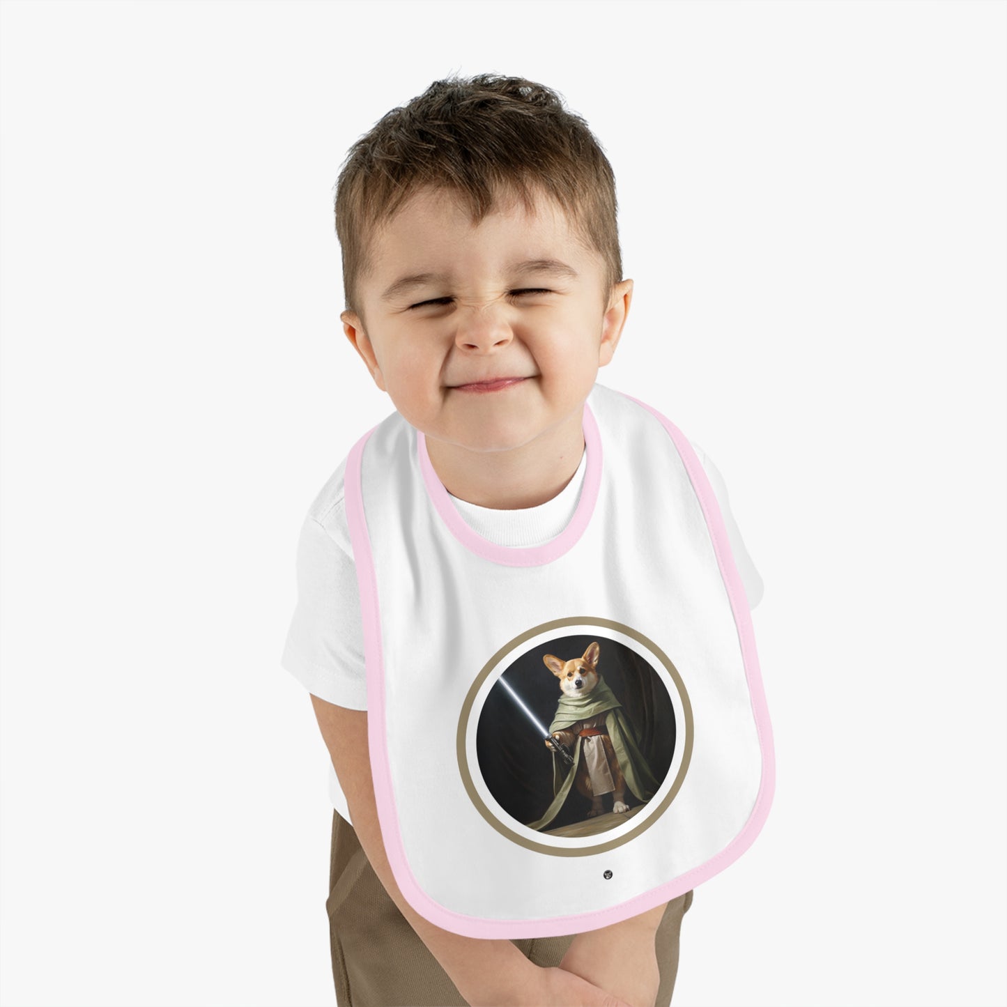 Jedi Corgi - Baby Bib