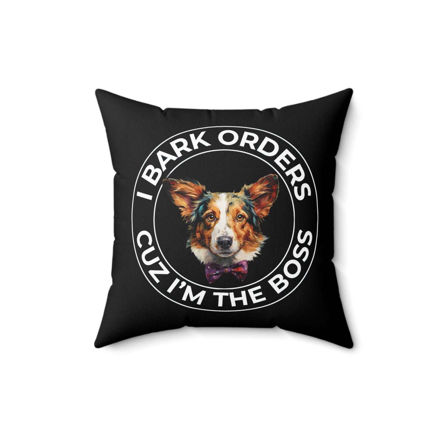 The Boss - Throw Pillow