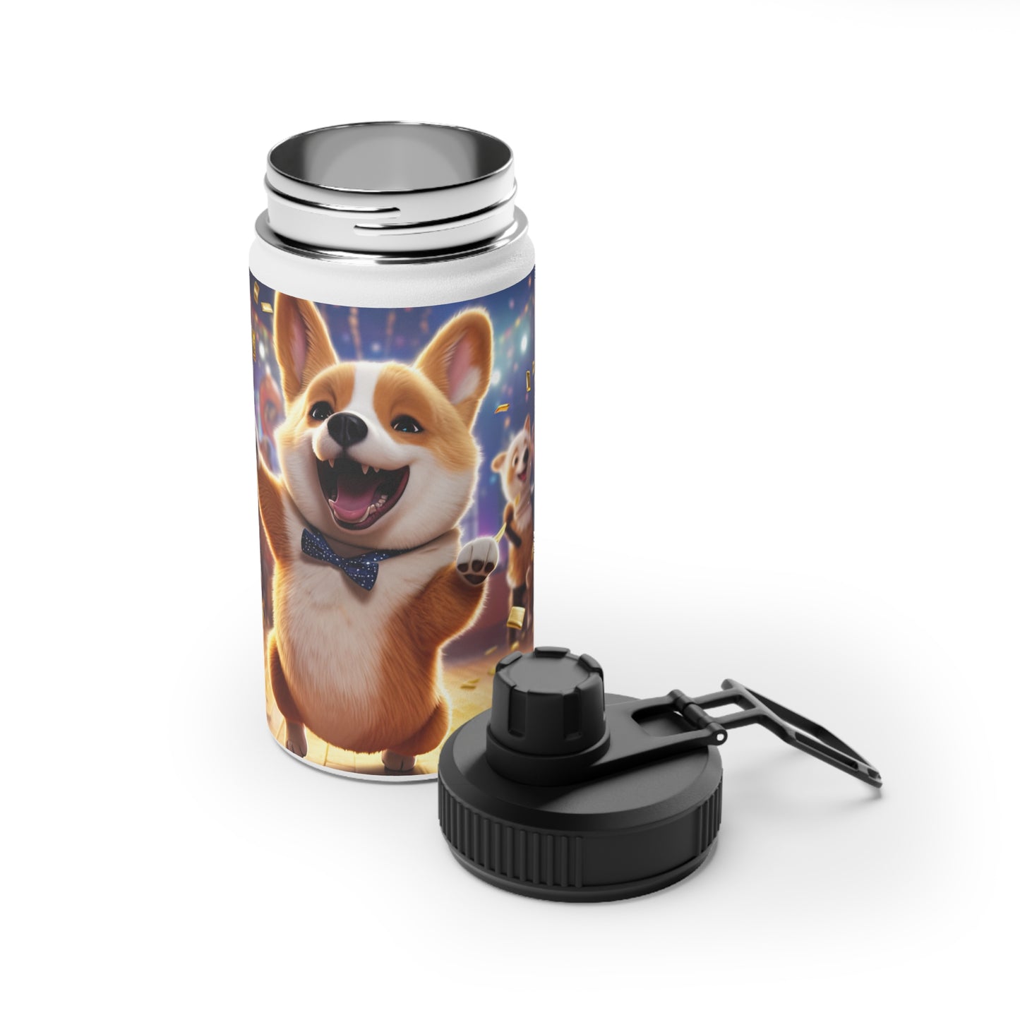 Party Pup - Water Bottle with Sport Lid