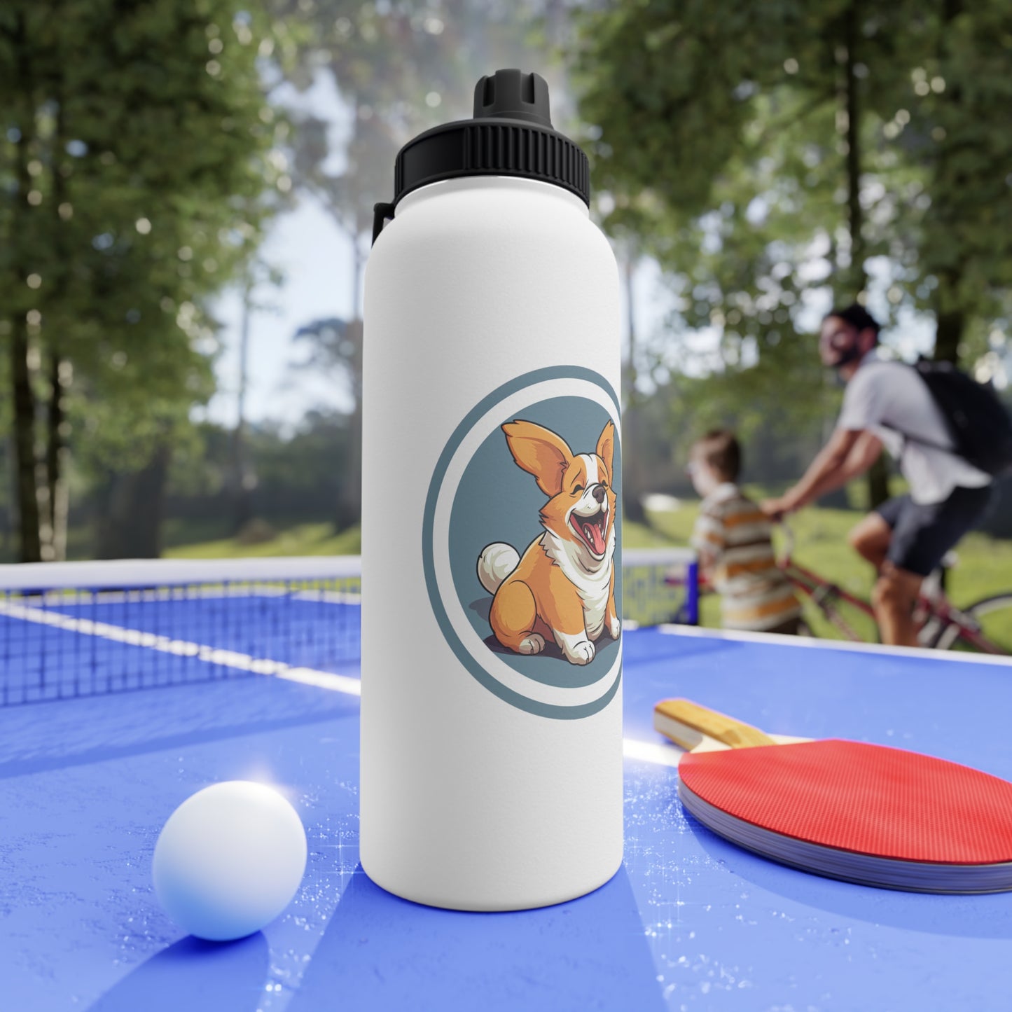 Jolly Jiggler - Water Bottle with Sport Lid