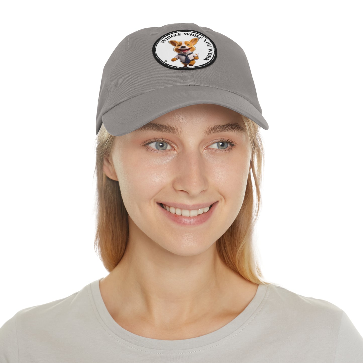 Wiggle While You Work - Cap with Leather Patch