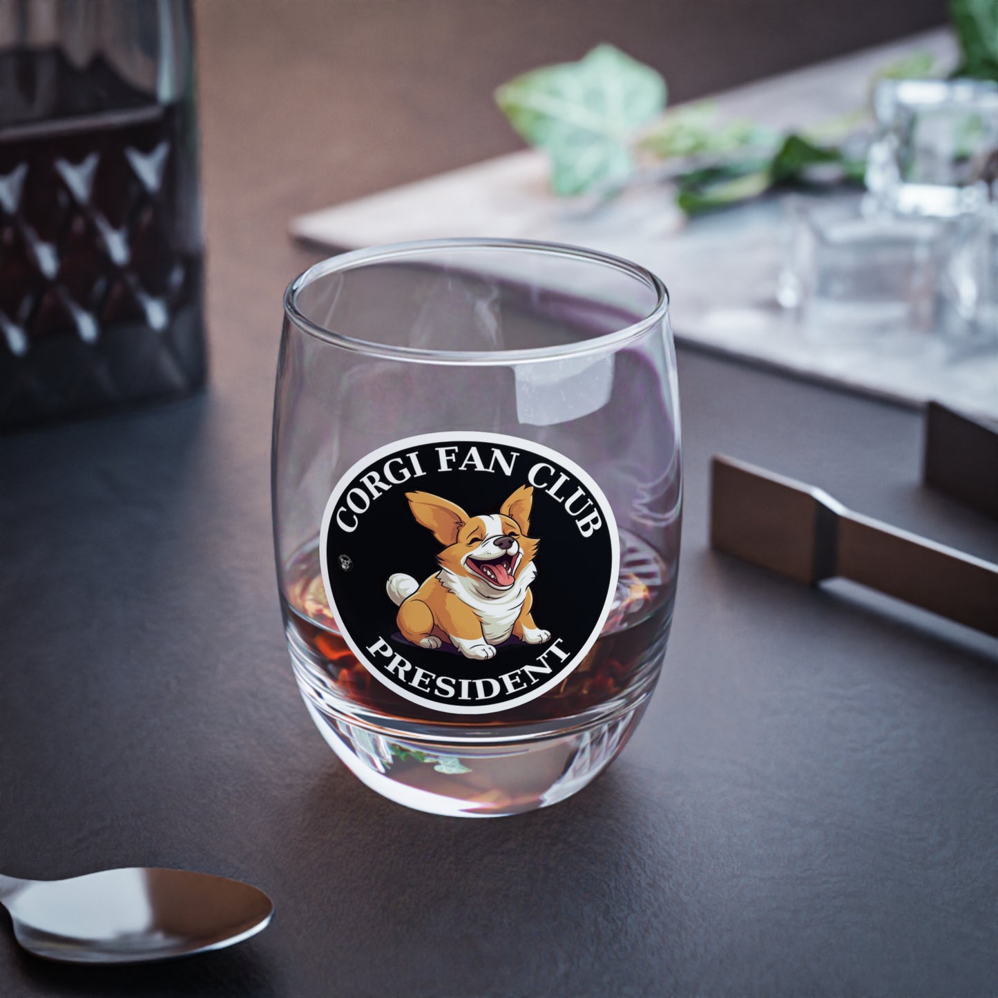 Fan Club President - Whiskey/Juice Glass