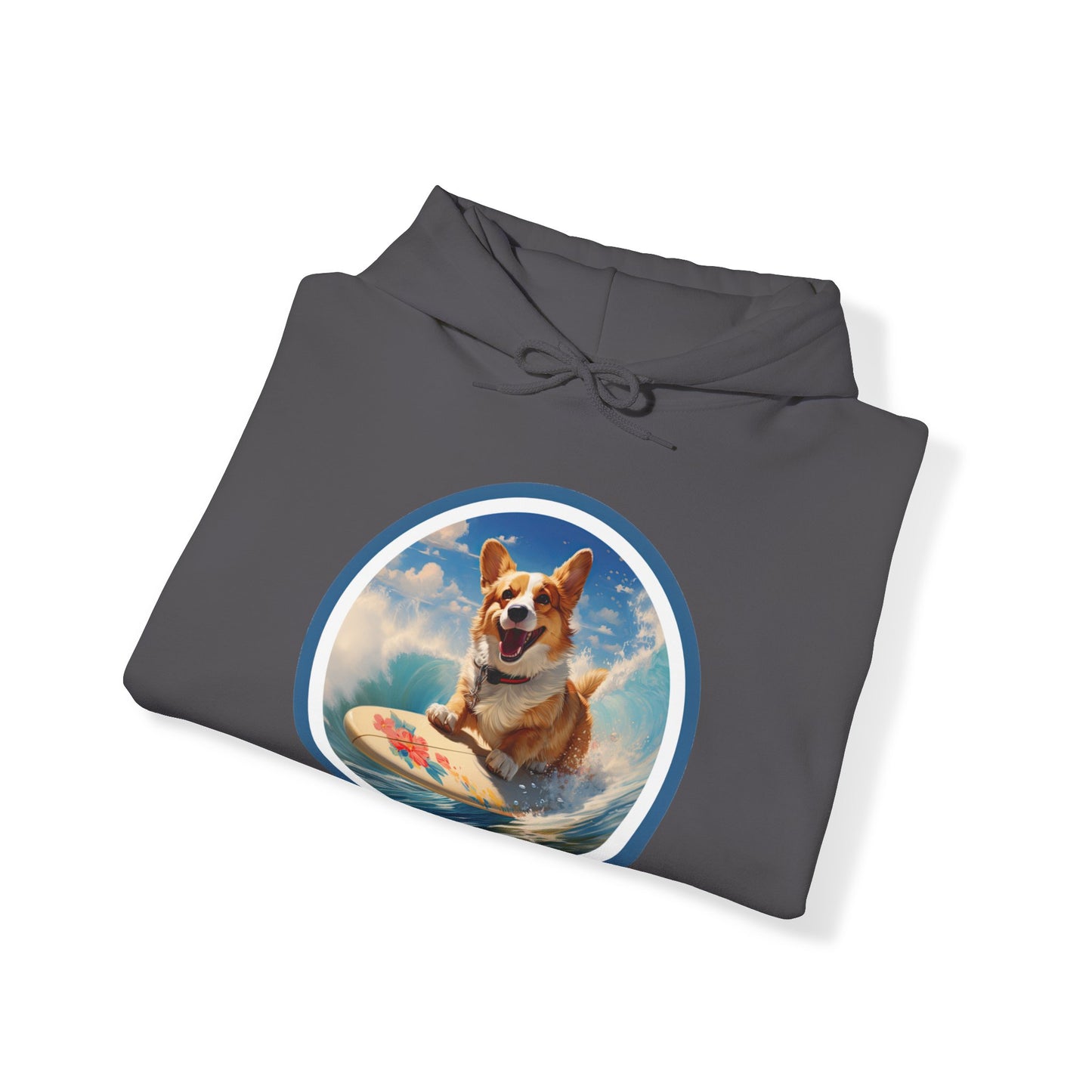 Cowabunga Corgi - Hoodie
