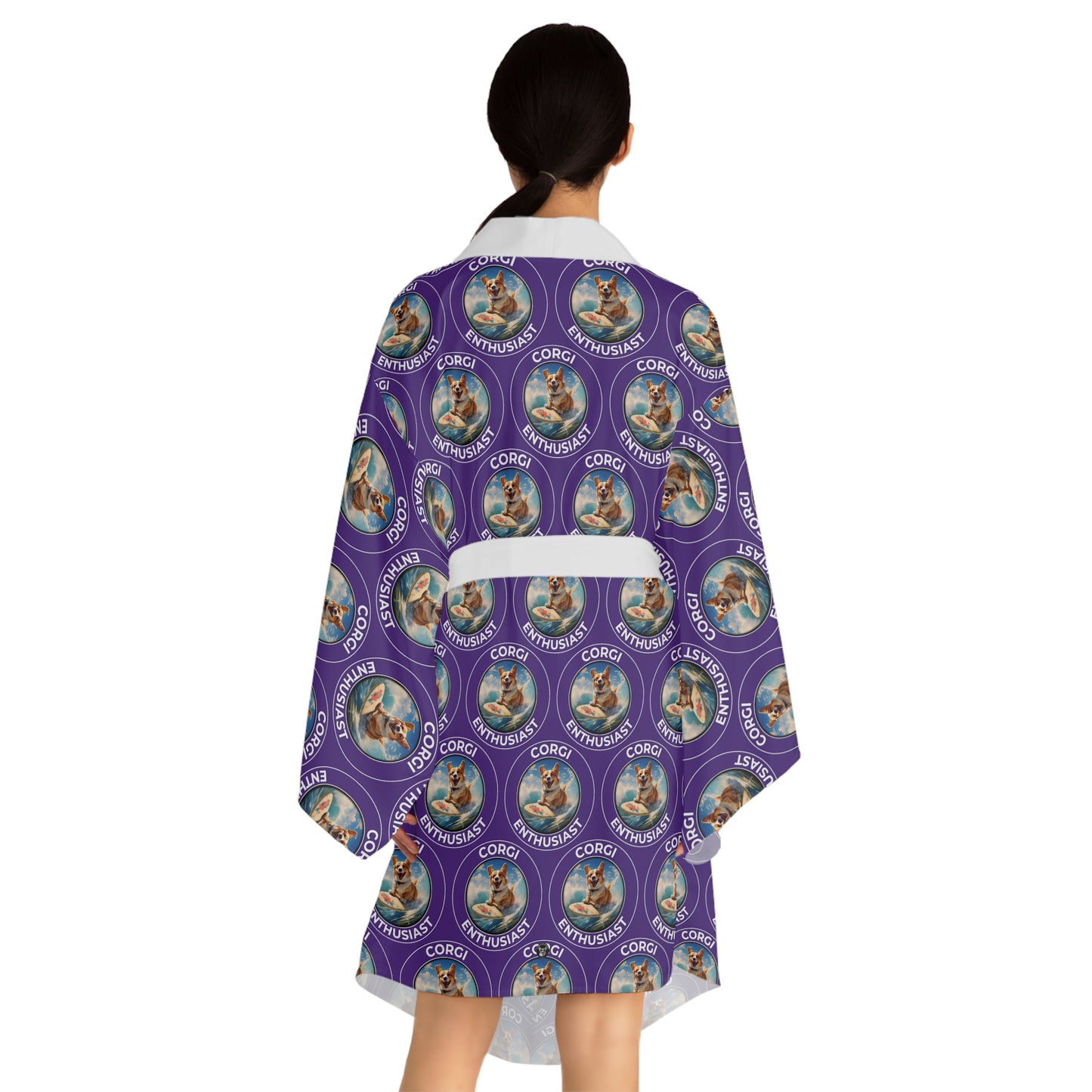Corgi Enthusiast - Kimono Robe