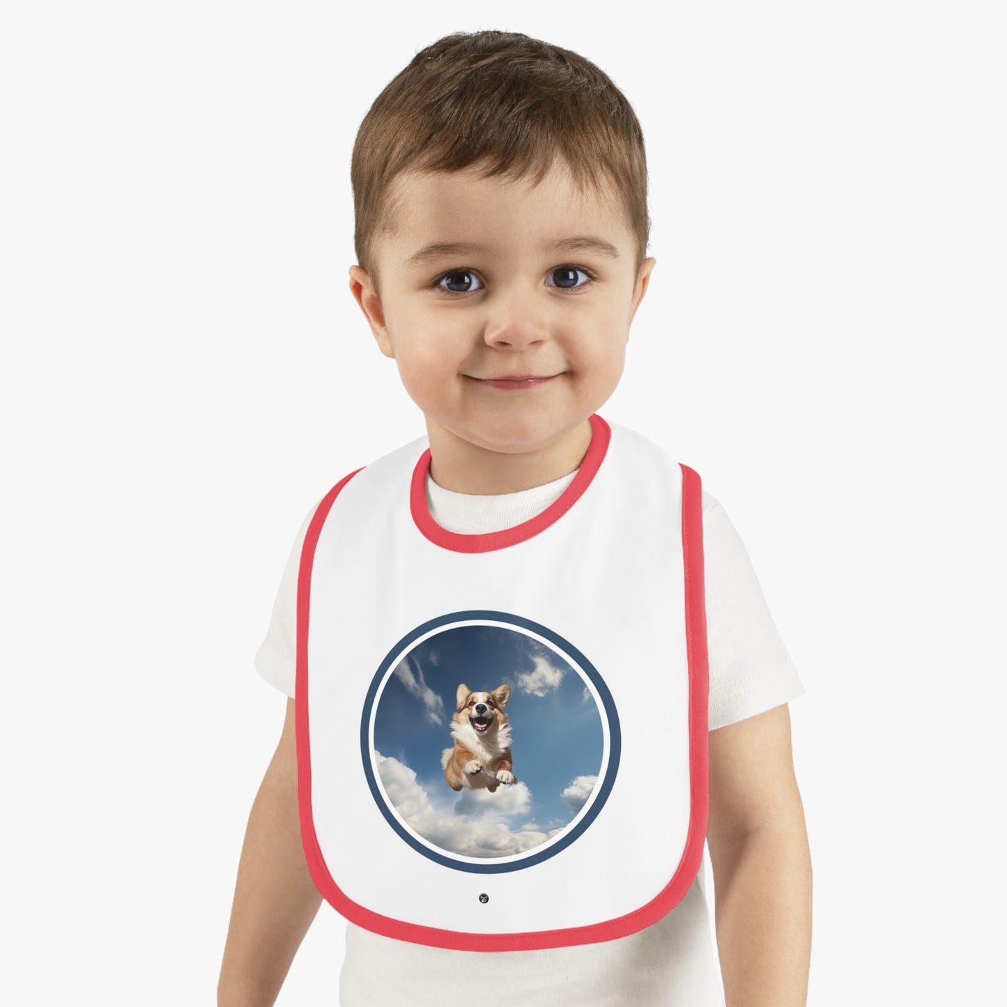 Flying Corgi - Baby Bib