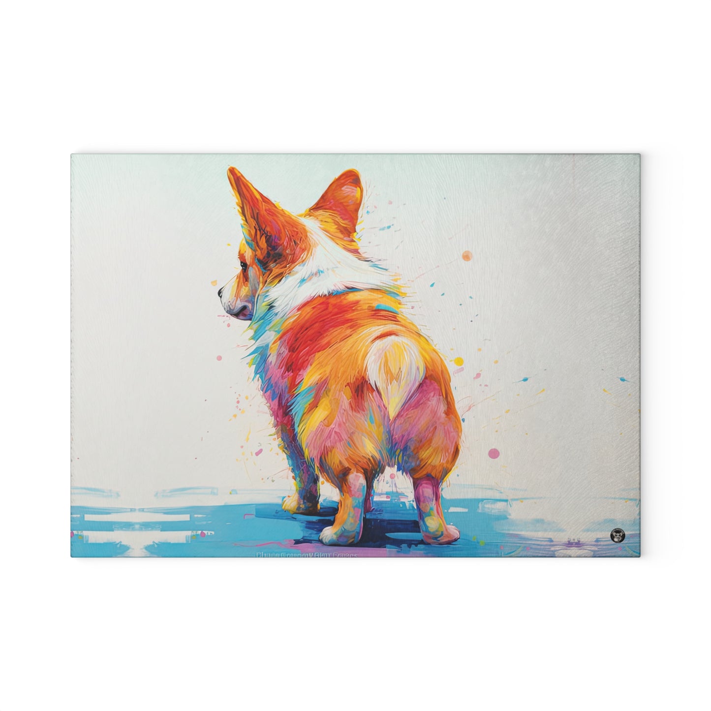 Rump Toast - Glass Cutting Board