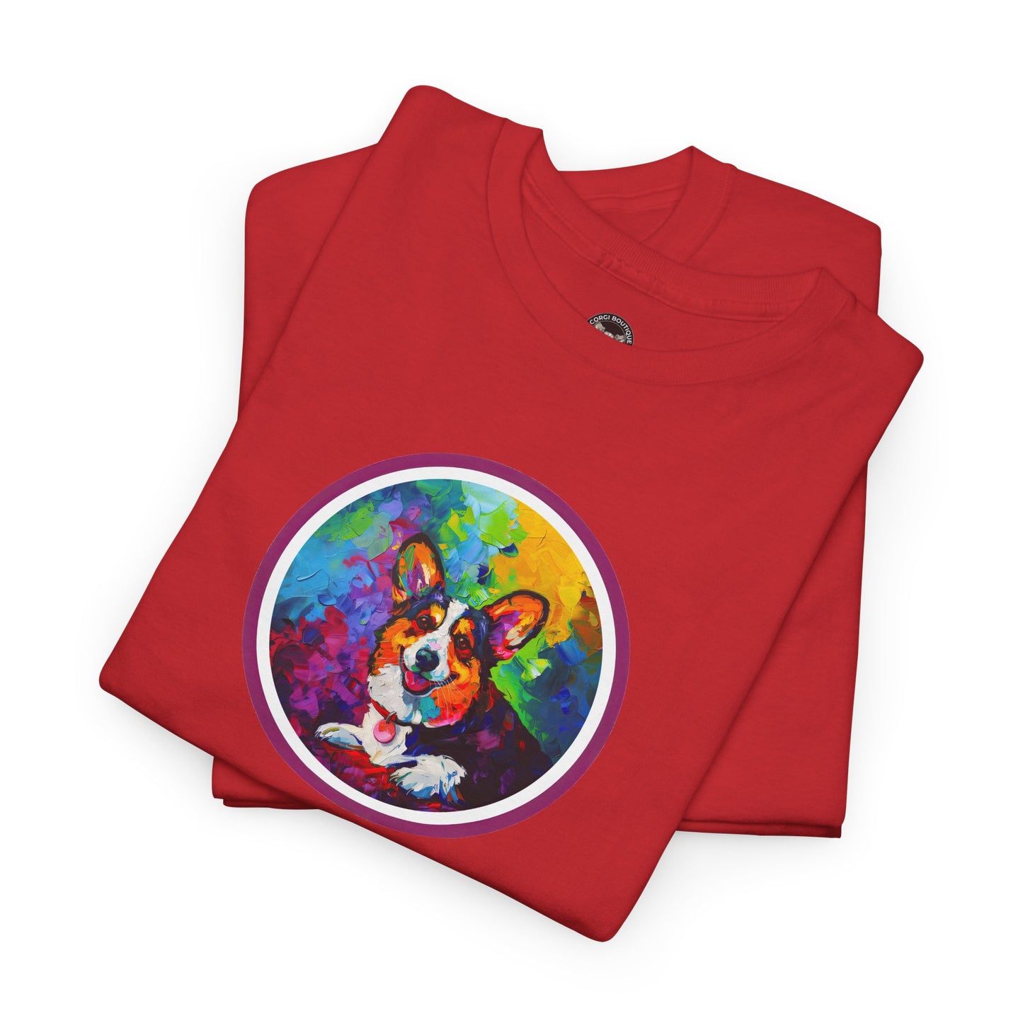 Colorful Cardigan - Unisex Heavy Cotton Tee