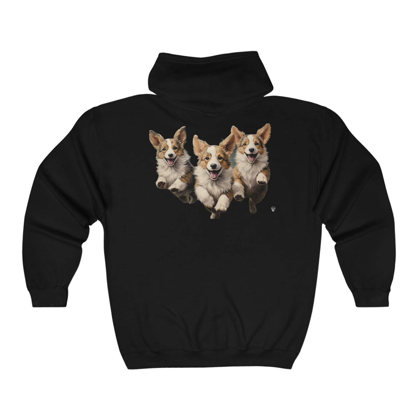 Corgi Enthusiasm - Zip Hoodie