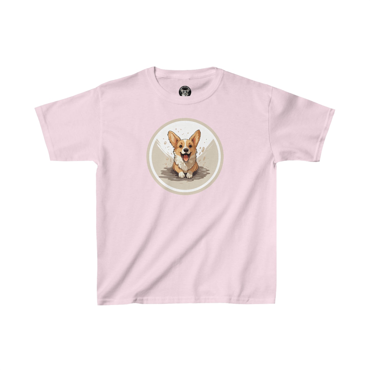 Corgi Cuteness - Kids Heavy Cotton Tee