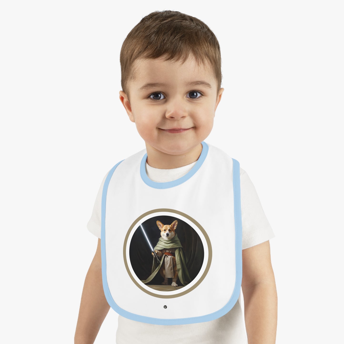Jedi Corgi - Baby Bib