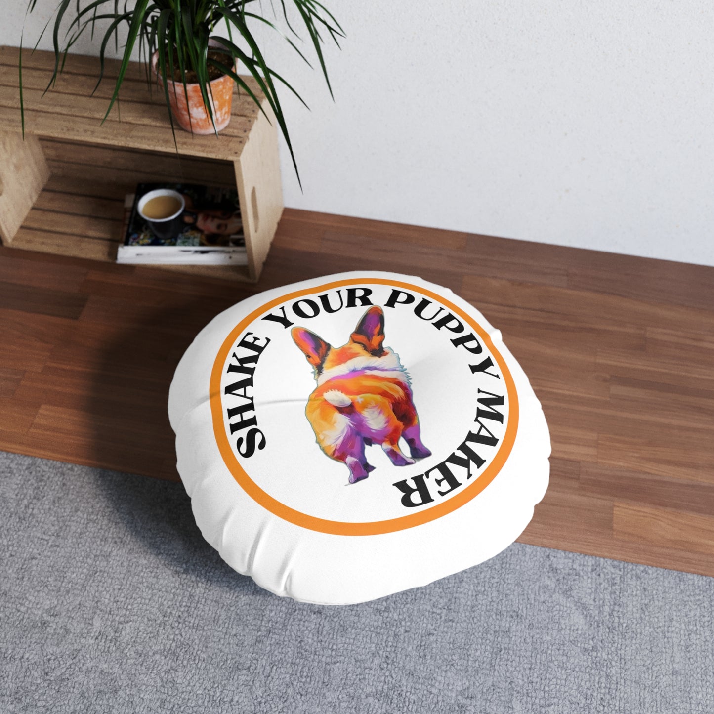Shake Your Puppy Maker - Floor Pillow