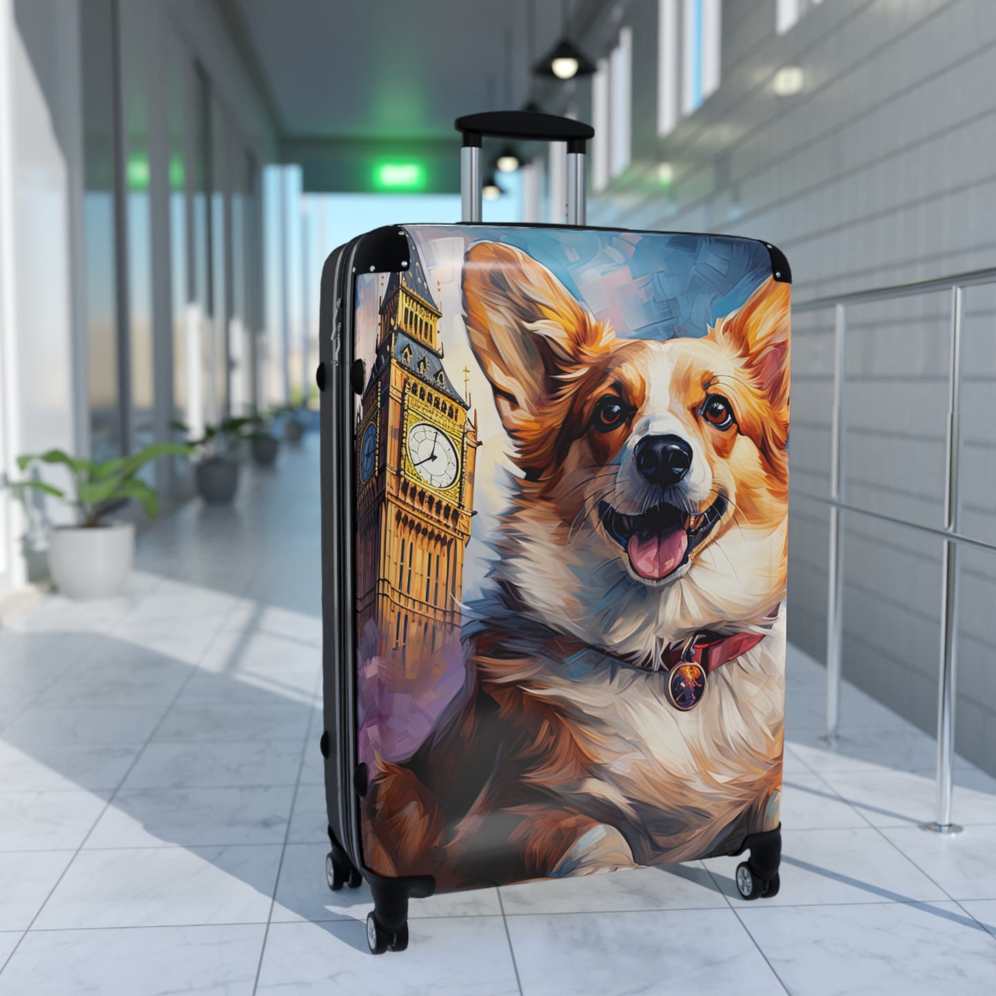 Corgi and Ben - Suitcase