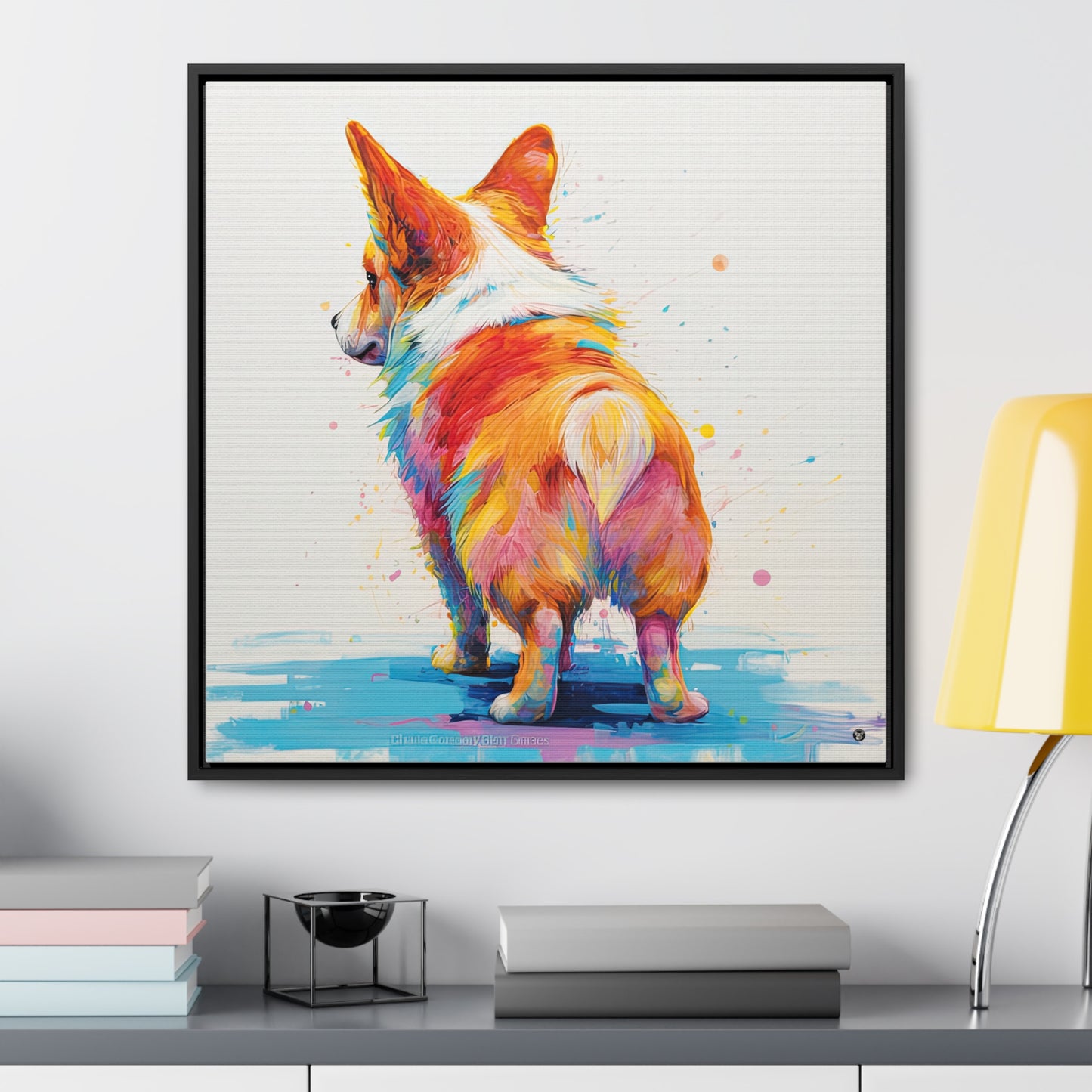 Rump Toast - Framed on Canvas