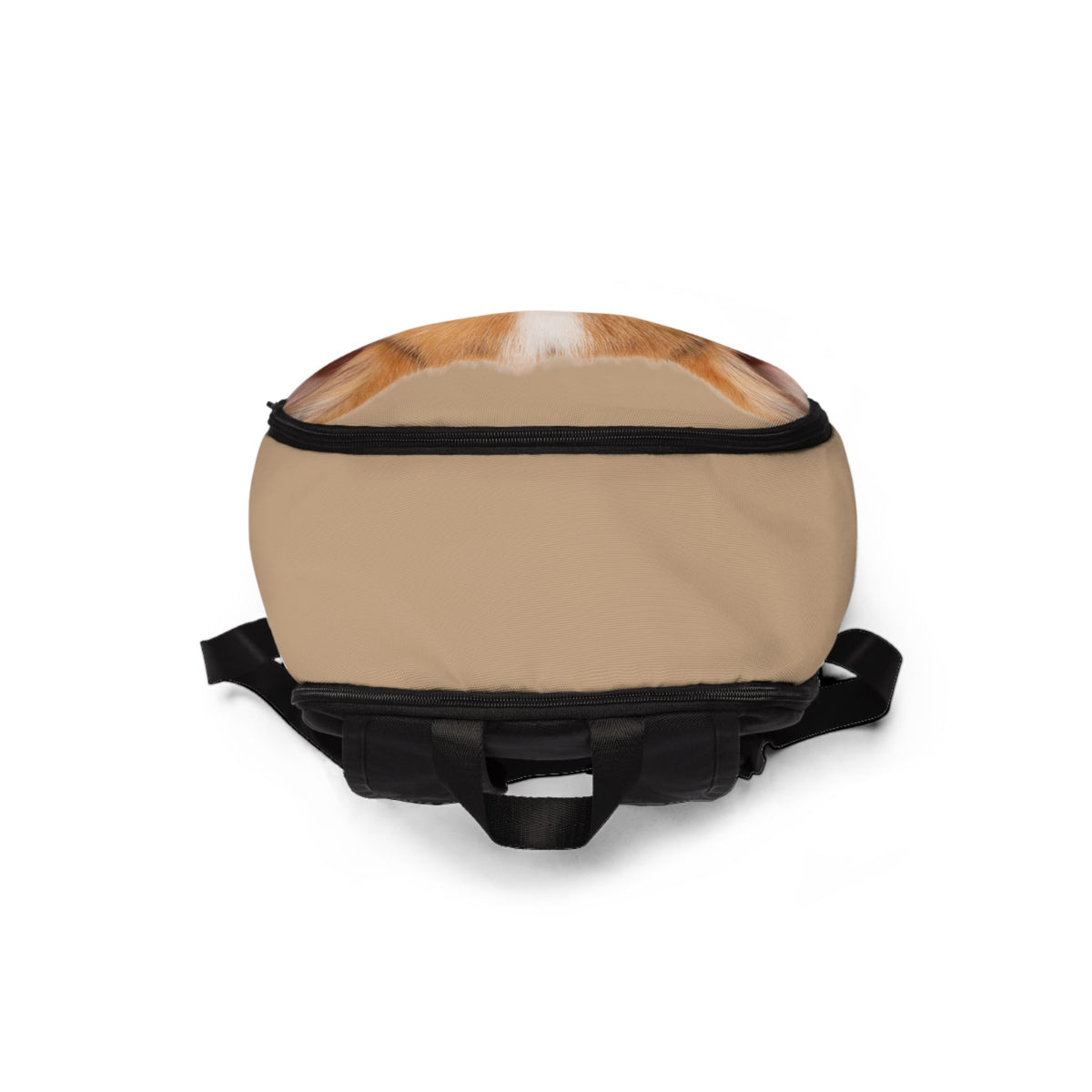 Delightfully Precious Corgi Puppy Backpack — Tan Corgi Rucksack