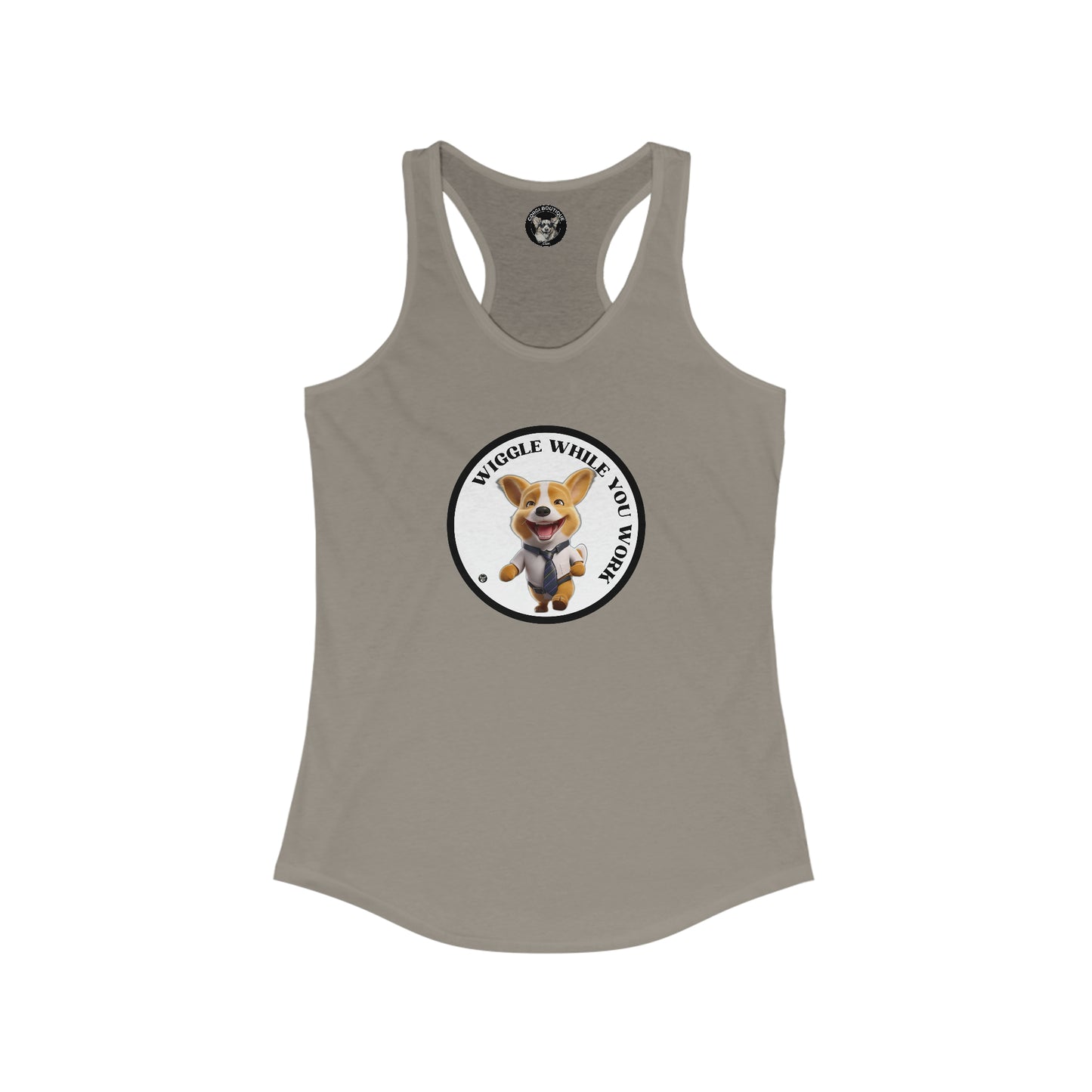 Wiggle While You Work - Racerback Tank