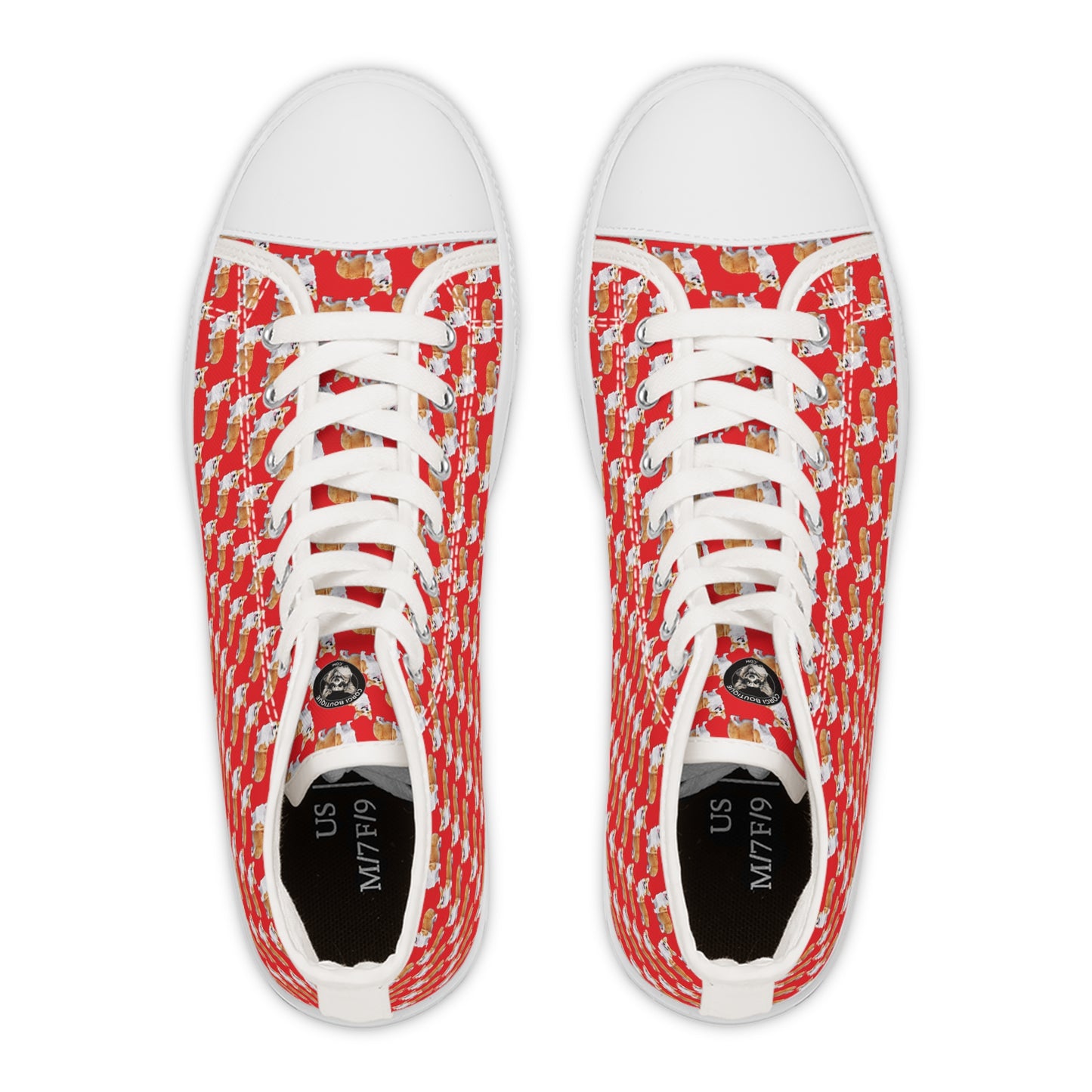 The Classic Mosaic - Women's High Top Sneakers