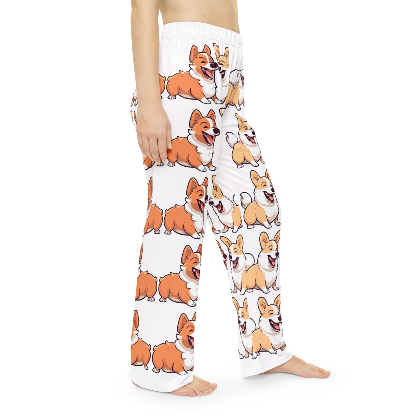 Corgi Couple Women's Pajama Pants