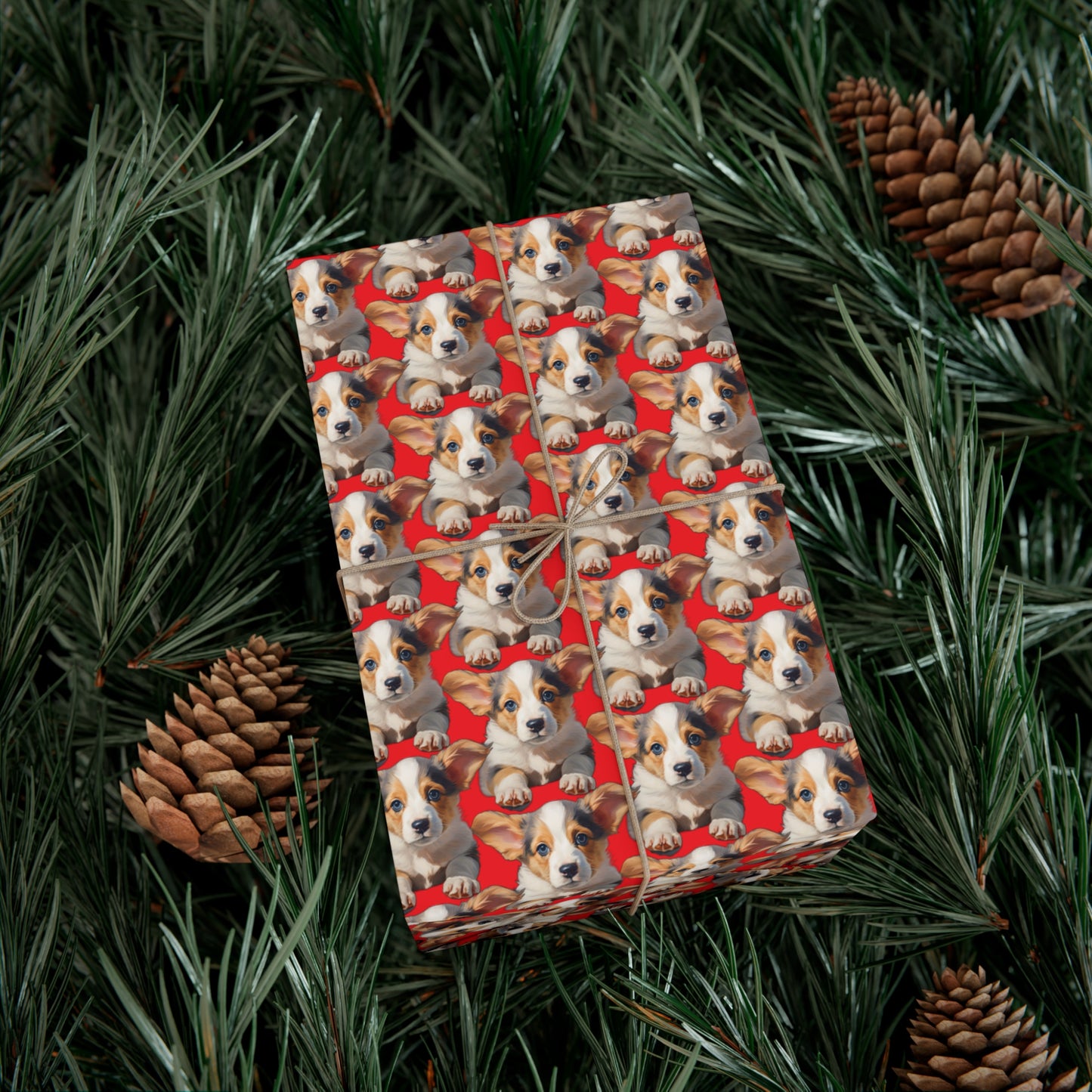 Puppy Portrait - Gift Wrapping Paper