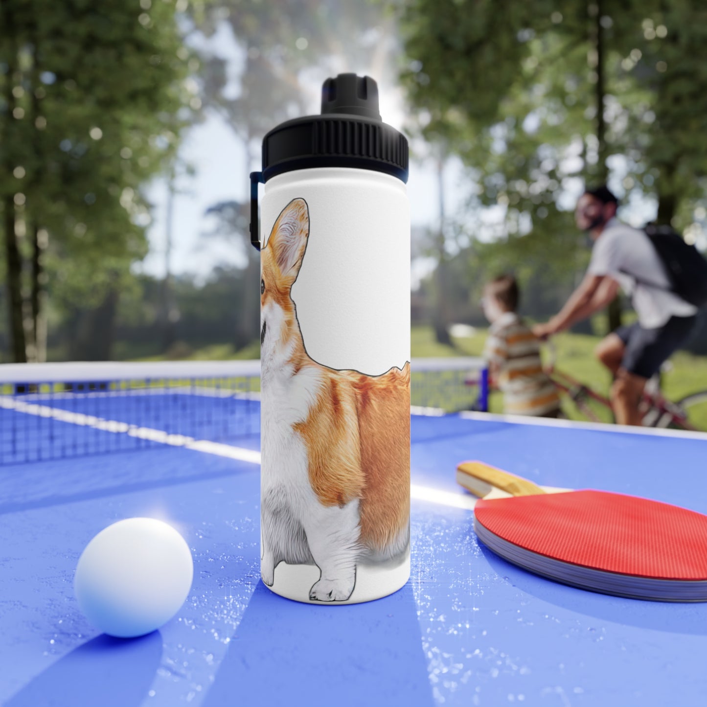 The Classic - Water Bottle with Sport Lid