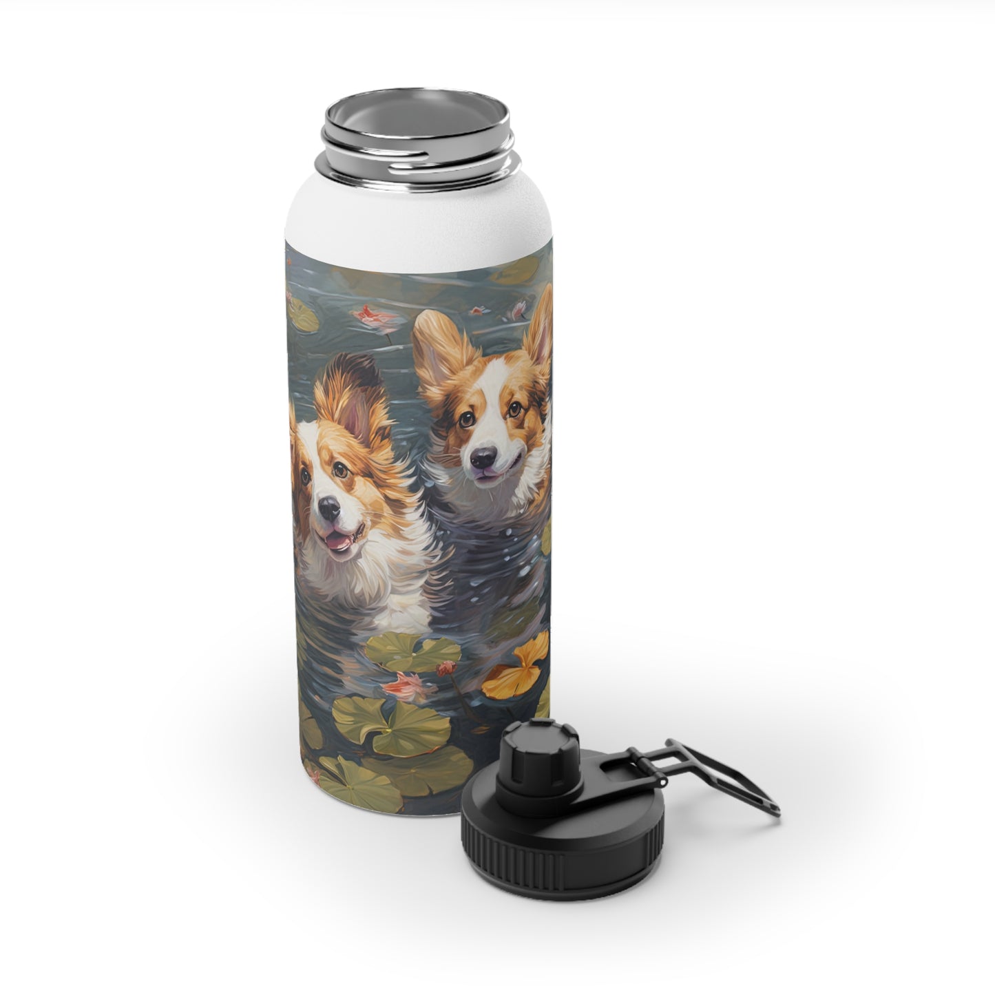 Pond Pups - Water Bottle with Sport Lid