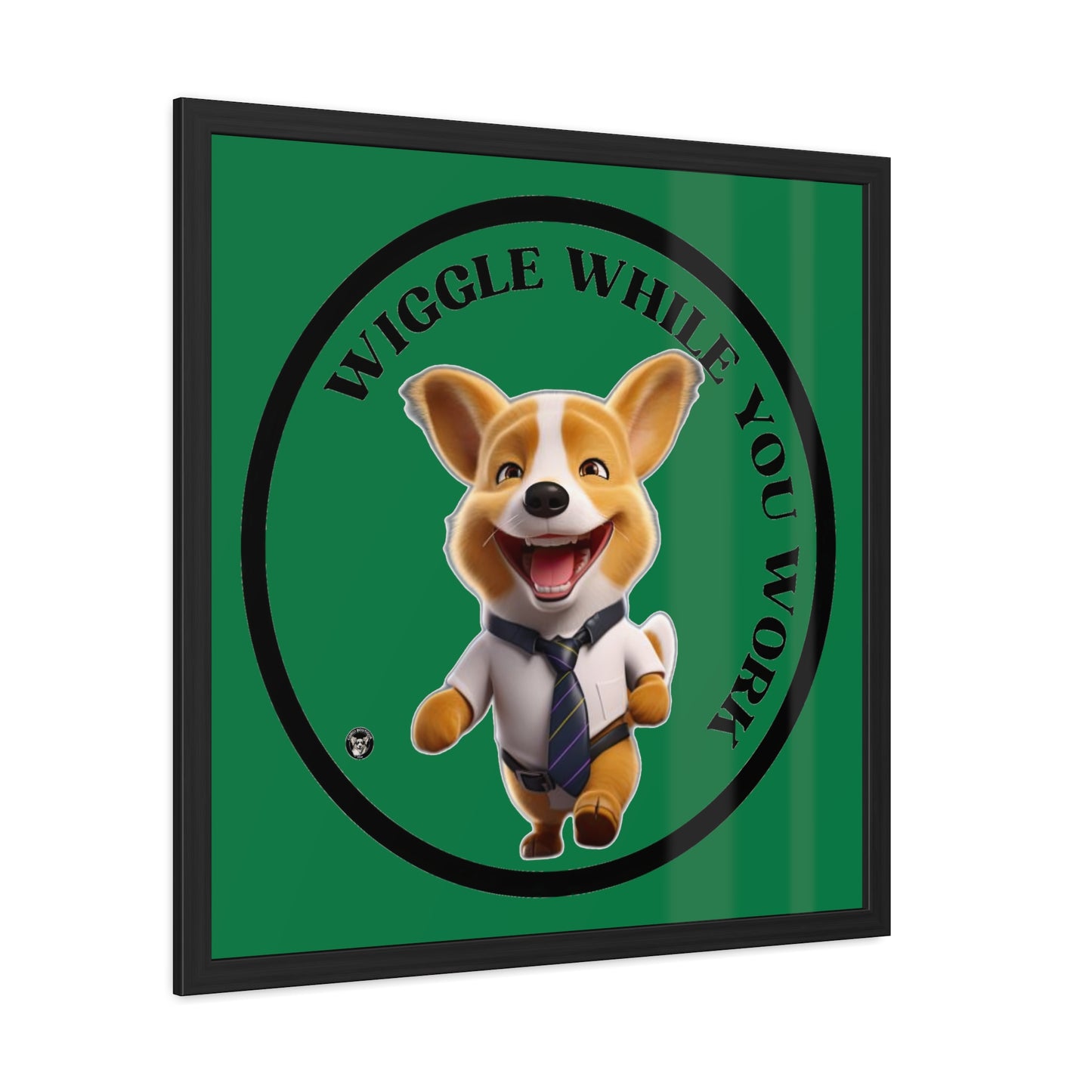 Wiggle While You Work - Framed Print