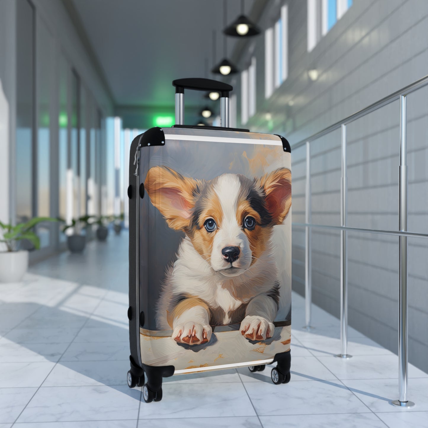 Puppy Portrait - Suitcase