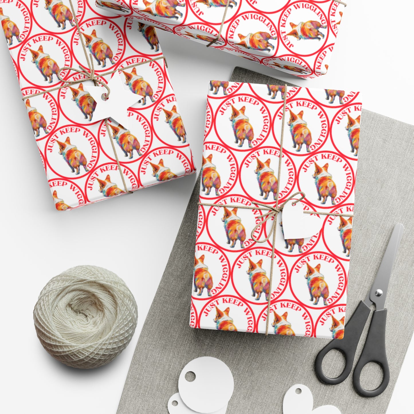Just Keep Wiggling - Gift Wrapping Paper