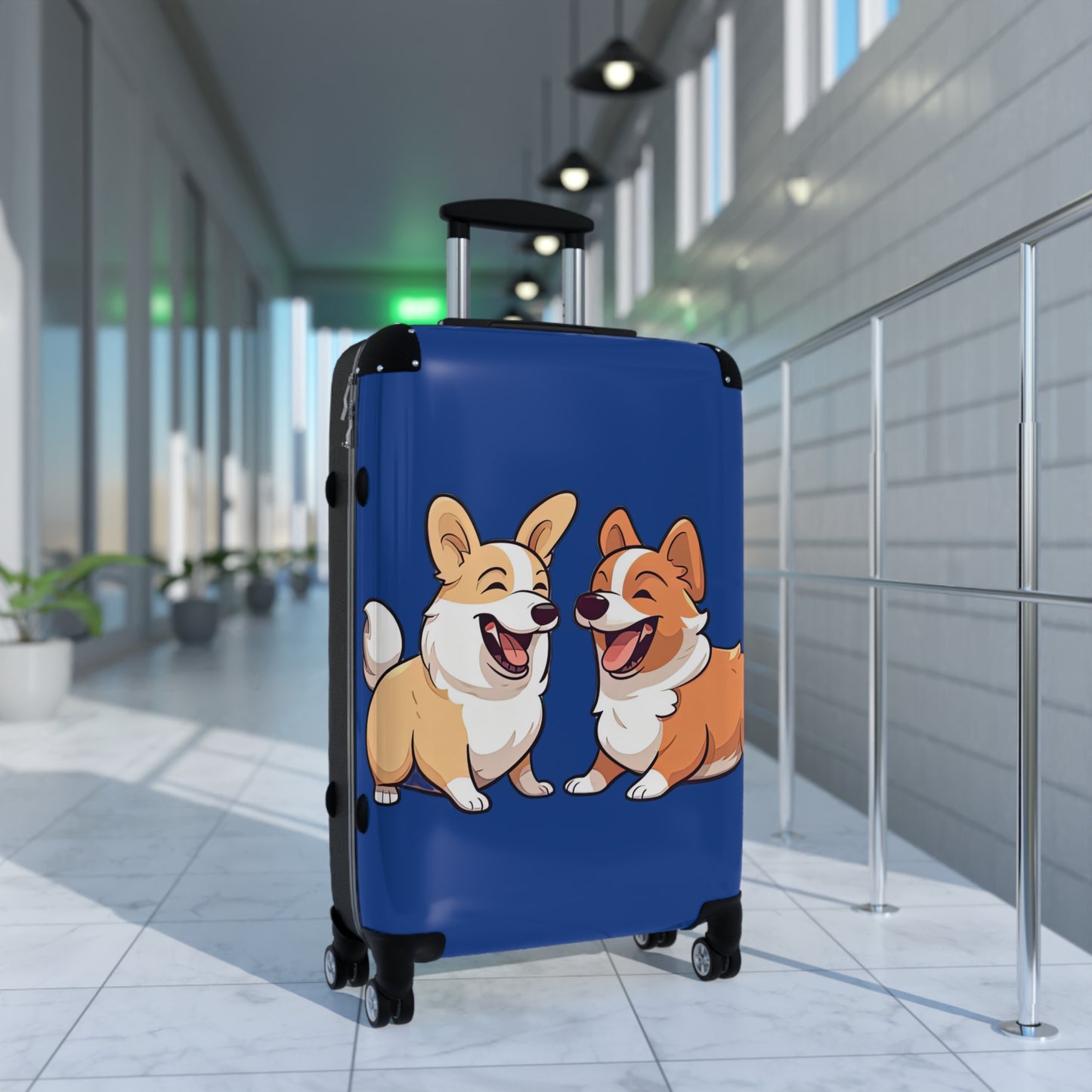 Corgi Couple - Suitcase