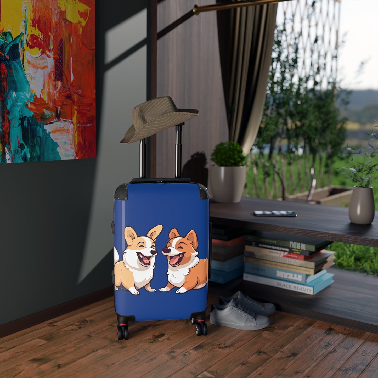 Corgi Couple - Suitcase