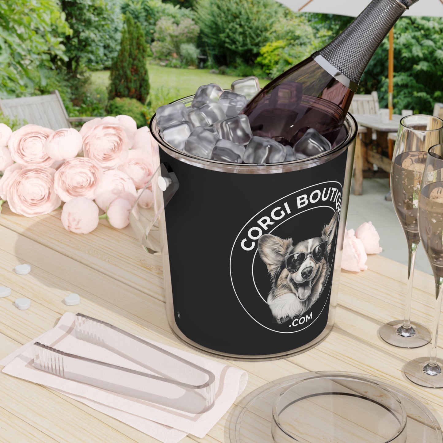 Corgi Boutique - Ice Bucket with Tongs