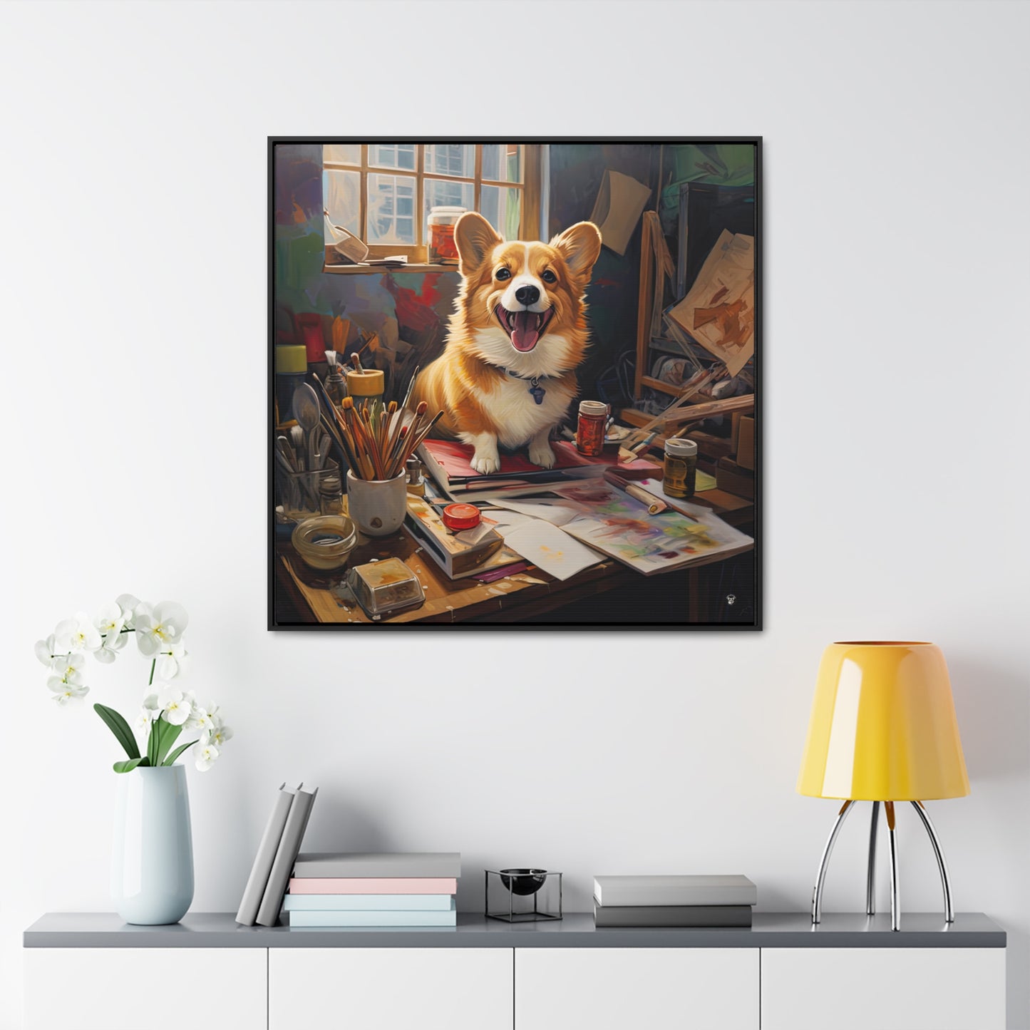 The Intern - Framed on Canvas