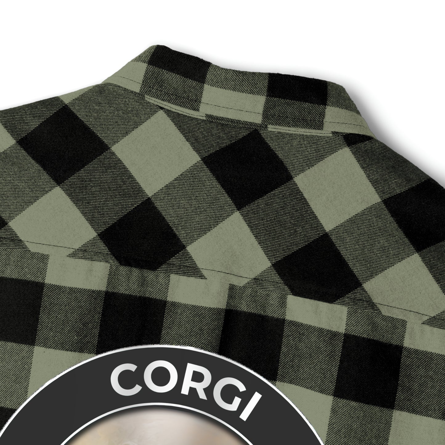 Corgi Aficionado - Flannel Shirt