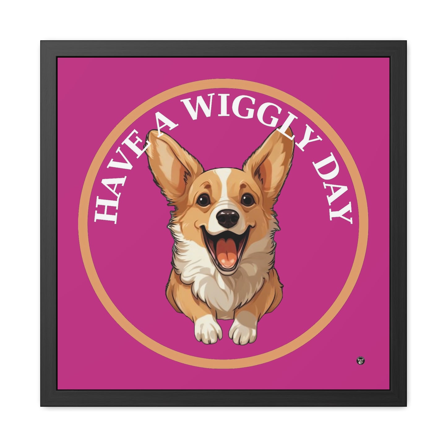 Have a Wiggly Day - Framed Print